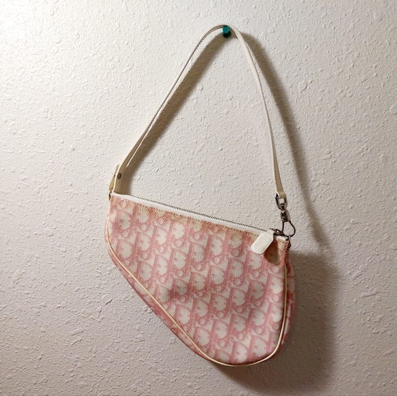 Pink Dior trotter saddle bag - Picture 3 of 10